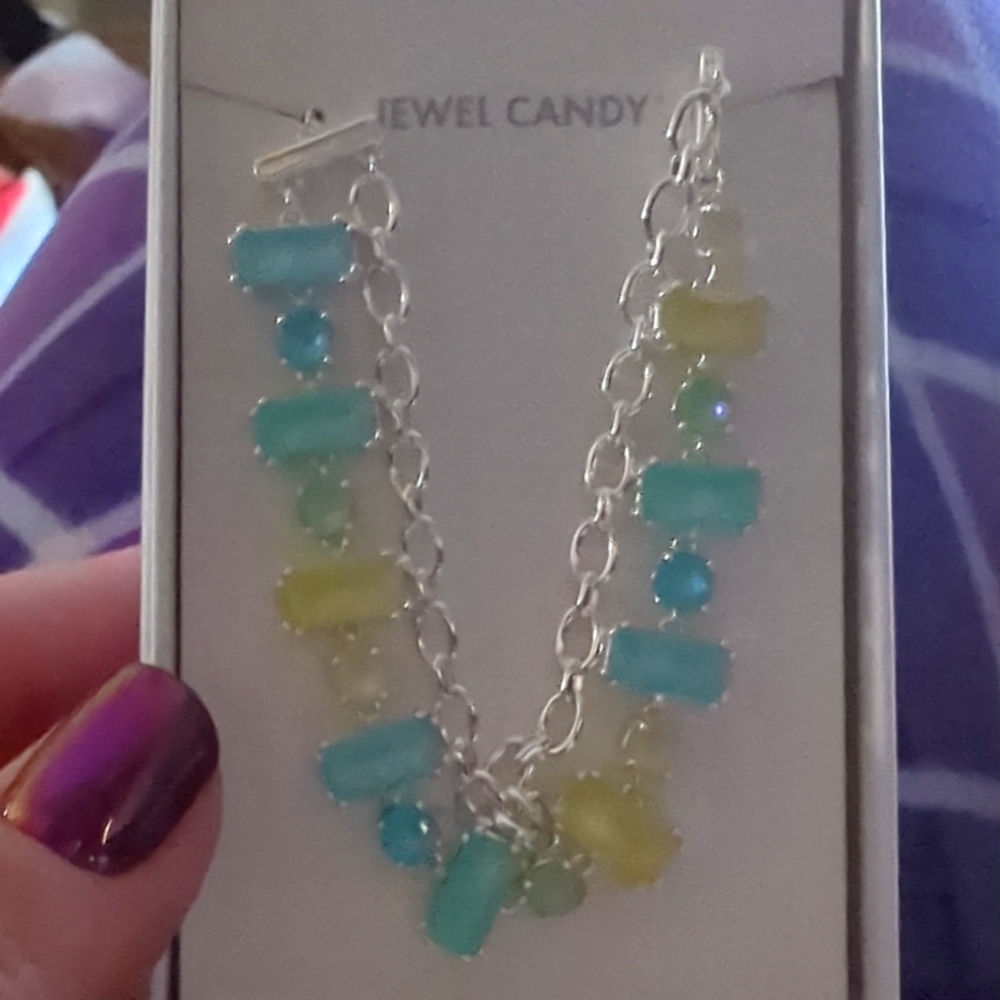 Bomb party jewel candy bracelet